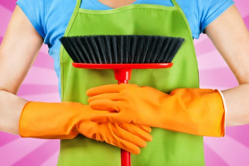 Home furniture maintenance scene highlighting upholstery cleaning tools and fabric care